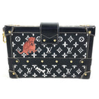 Louis Vuitton Shoulder Bag Petit Mal Leather Black — view 2