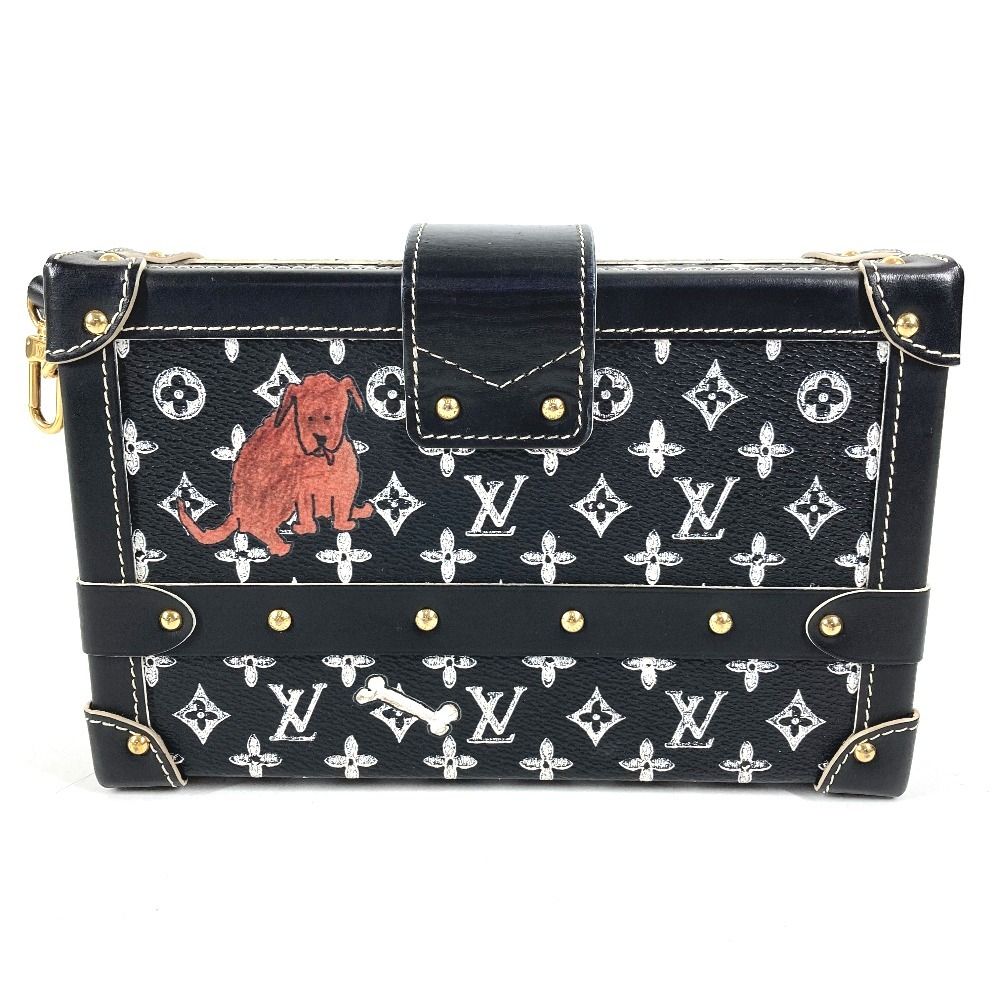 Louis Vuitton Shoulder Bag Petit Mal Leather Black — view 2