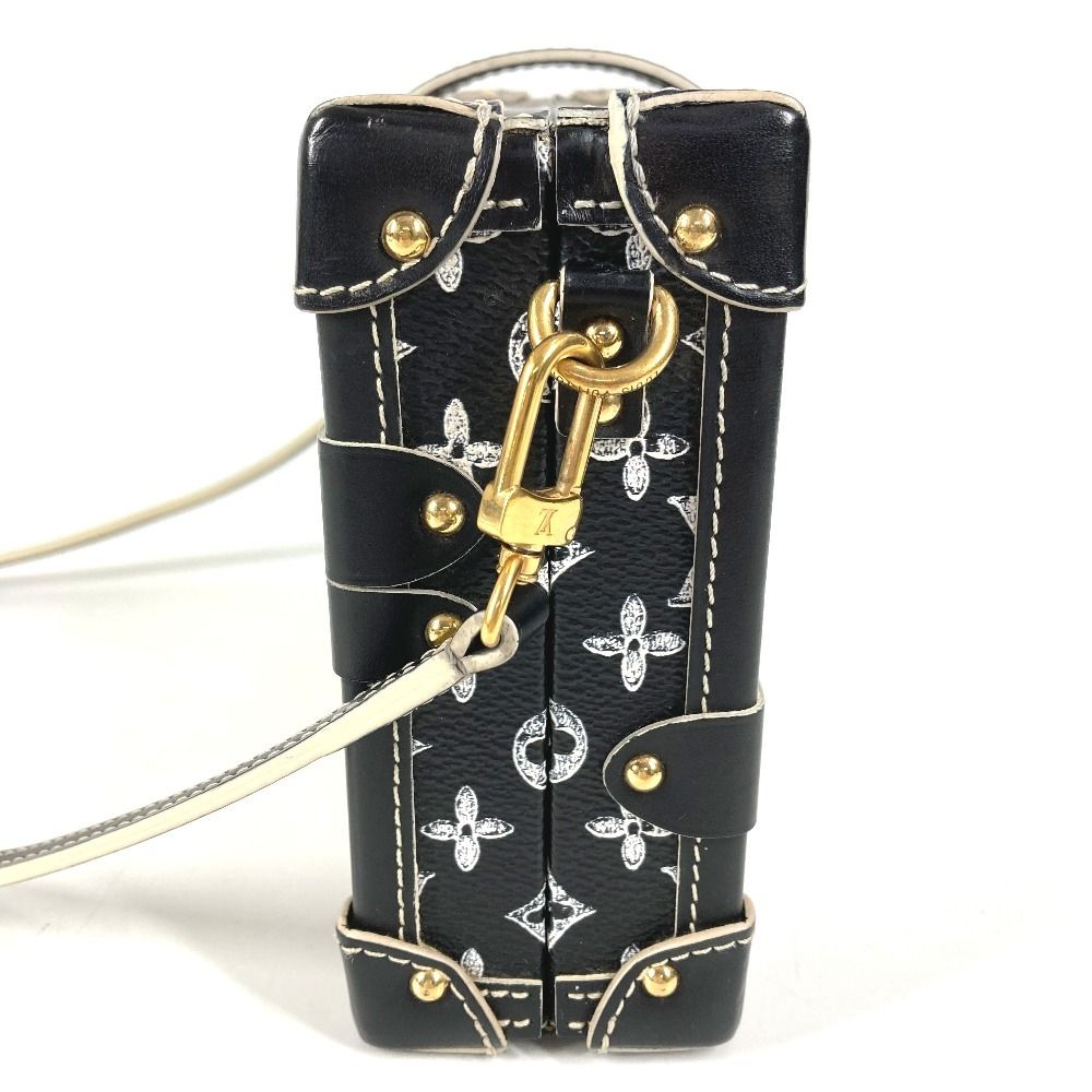 Louis Vuitton Shoulder Bag Petit Mal Leather Black — view 3