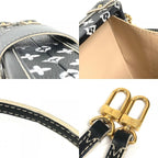 Louis Vuitton Shoulder Bag Petit Mal Leather Black — view 9
