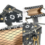 Louis Vuitton Shoulder Bag Petit Mal Leather Black — view 8