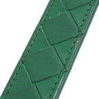 Bottega Veneta Key Ring Key Strap Intrecciato Leather Green — view 5
