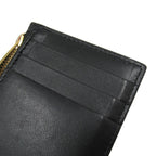 Bottega Veneta Cassette Zipper Card Case Maxi Intrecciato Black — view 3