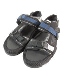 Dior Atlas Oak Belt Sandals Shoes Canvas Suede Black — view 3
