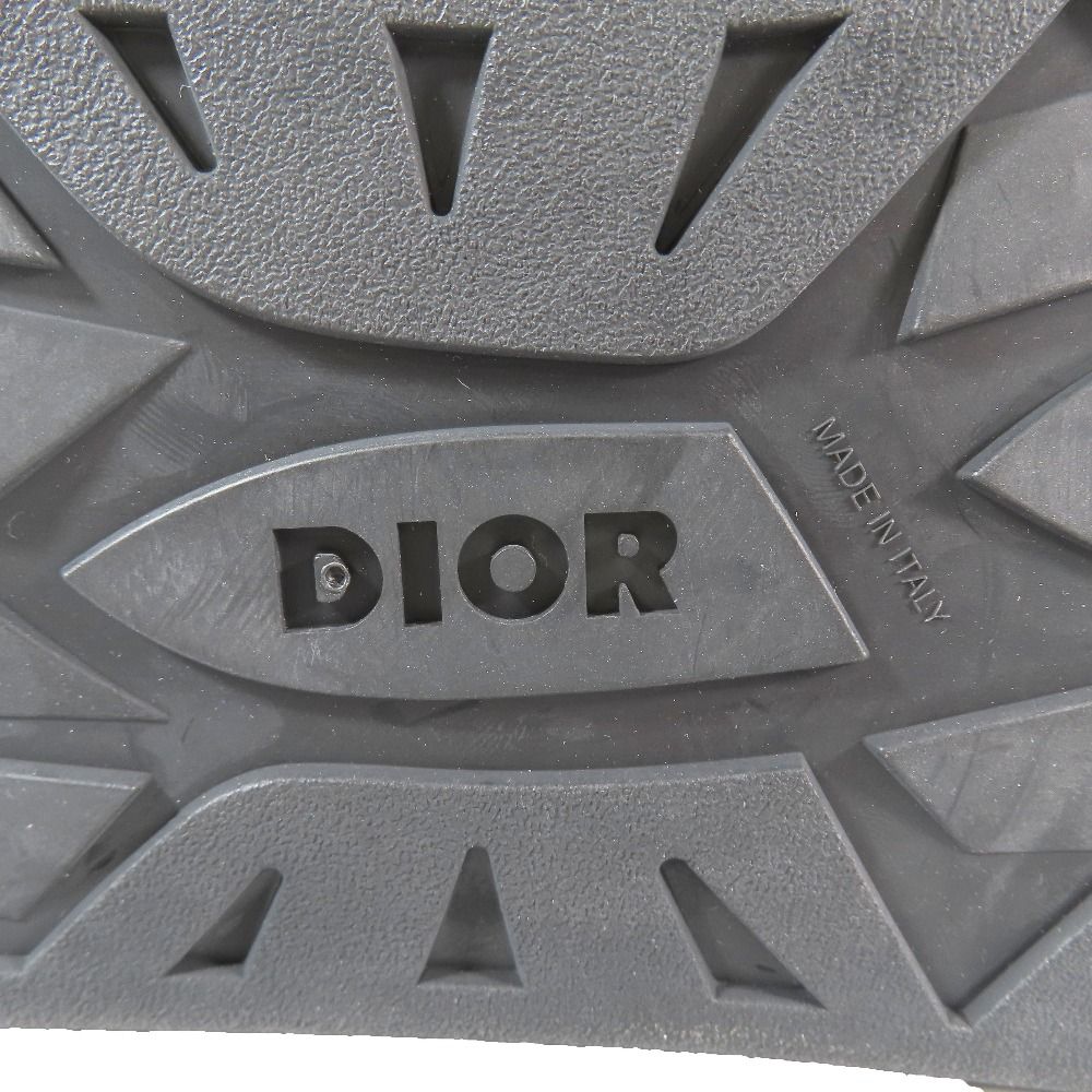 Dior Atlas Oak Belt Sandals Shoes Canvas Suede Black — view 7