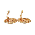 Chanel Vintage CC Logo Earrings Round — view 4