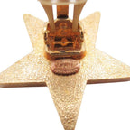 Chanel Vintage CC Logo Star Earrings — view 7