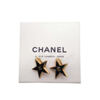 Chanel Vintage CC Logo Star Earrings — view 5