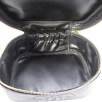 Chanel Vintage Caviar Leather Vanity CC Logo Stitch Side Pouch — view 7