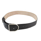 Dior Dlogo Buckle Leather Belt Black Silver — view 2