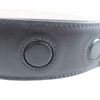 Dior Dlogo Buckle Leather Belt Black Silver — view 5