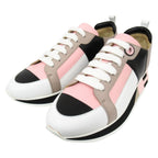 Hermes Rebus Leather Sneakers Shoes Low Cut 36 Multi — view 3