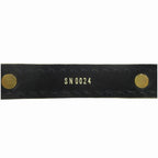 Louis Vuitton Suhali Ceinture Double Tour Leather Belt Studded Narrow-s Black — view 7