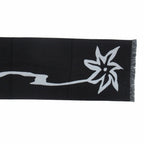 Dior Travis Scott Cactus Jack Wool Logo Scarf Black — view 4