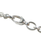 Gucci Polished Interlocking Logo Chain Necklace GG Pendant Silver — view 5