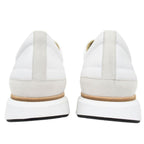 Hermes Easy Leather Sneakers Shoes Low Cut Logo 42.5 White — view 4
