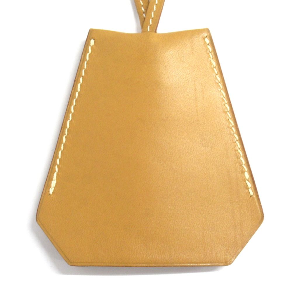 Hermes Martin Margiela Era Clochette Necklace Key Case Vintage Beige — view 2