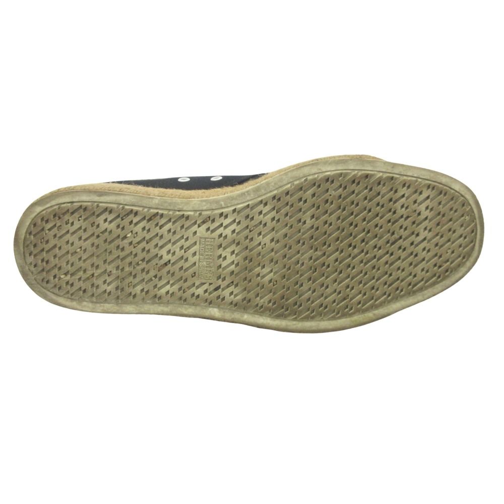 Hermes Rosa Espadrilles Sneakers Shoes Low Cut Canvas Leather Patch — view 7