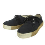 Hermes Rosa Espadrilles Sneakers Shoes Low Cut Canvas Leather Patch — view 3