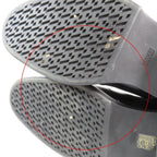 Hermes Side Gore Short Boots Chelsea Calfskin Leather Shoes 44 Black — view 8