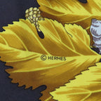 Hermes L'arbre de Soie Silk Tree Mulberry and Silkworm 100% Carre 90 Scarf — view 5
