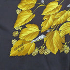 Hermes L'arbre de Soie Silk Tree Mulberry and Silkworm 100% Carre 90 Scarf — view 6