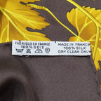 Hermes L'arbre de Soie Silk Tree Mulberry and Silkworm 100% Carre 90 Scarf — view 7