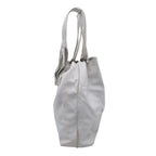 Bottega Veneta Drawstring Shoulder Bag Leather Fringe Purse White Vintage — view 2