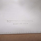 Bottega Veneta Drawstring Shoulder Bag Leather Fringe Purse White Vintage — view 7