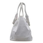 Bottega Veneta Drawstring Shoulder Bag Leather Fringe Purse White Vintage — view 3