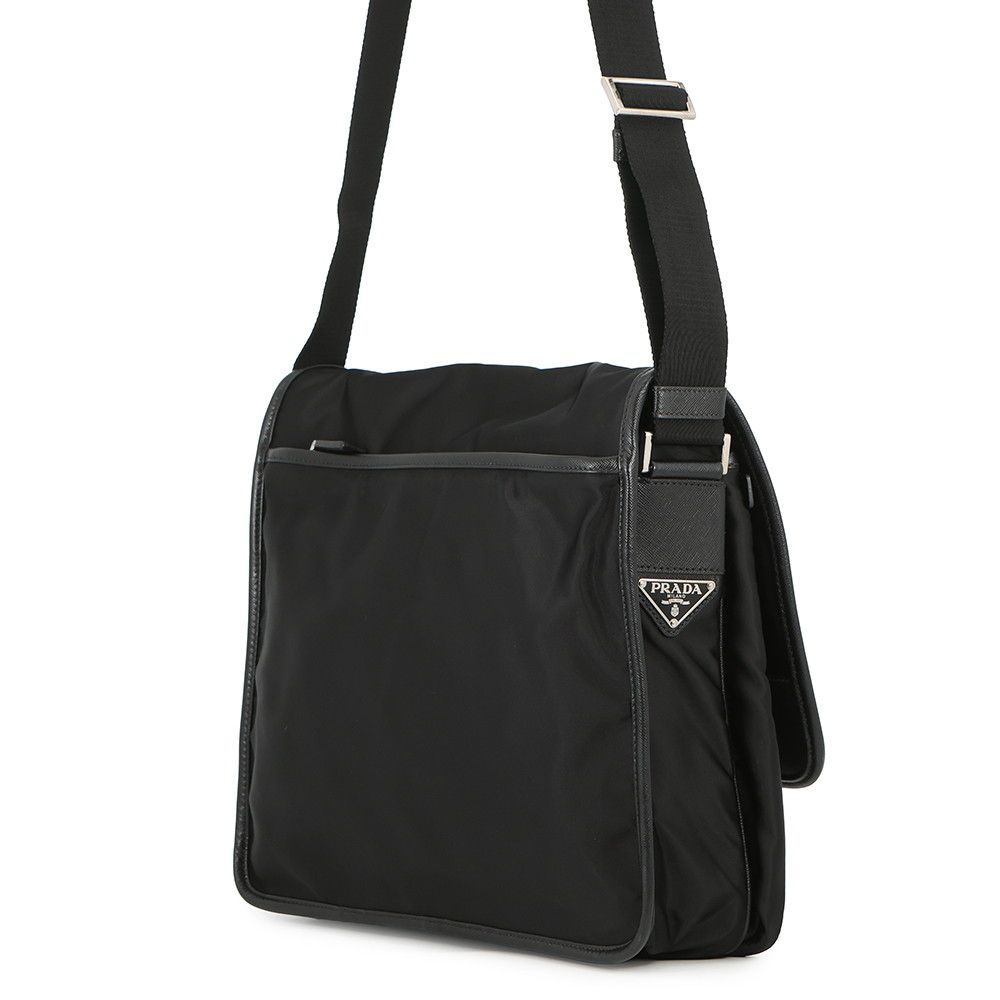 Prada Shoulder Bag Nylon Black — view 2