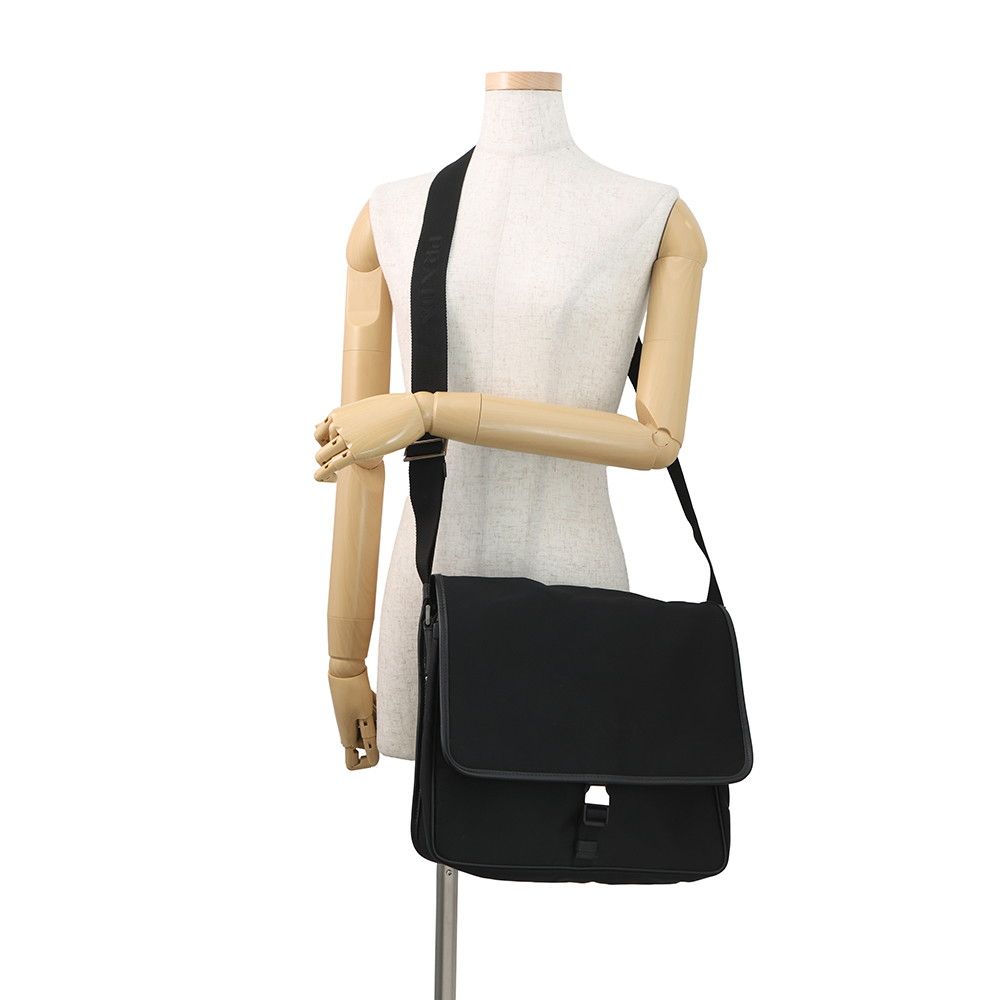 Prada Shoulder Bag Nylon Black — view 4