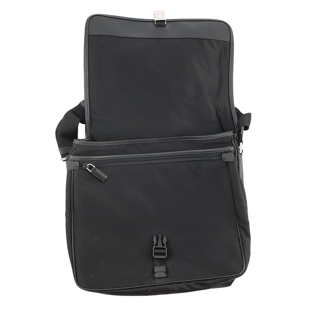 Prada Shoulder Bag Nylon Black — view 5