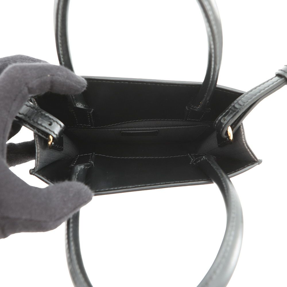 Loewe Handbag A5 Tote Calf Leather 2-Way Black — view 6
