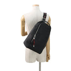 Dior Homme Belt Bag Block Check Nylon Black — view 5
