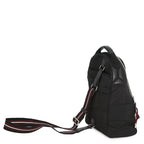 Dior Homme Belt Bag Block Check Nylon Black — view 2
