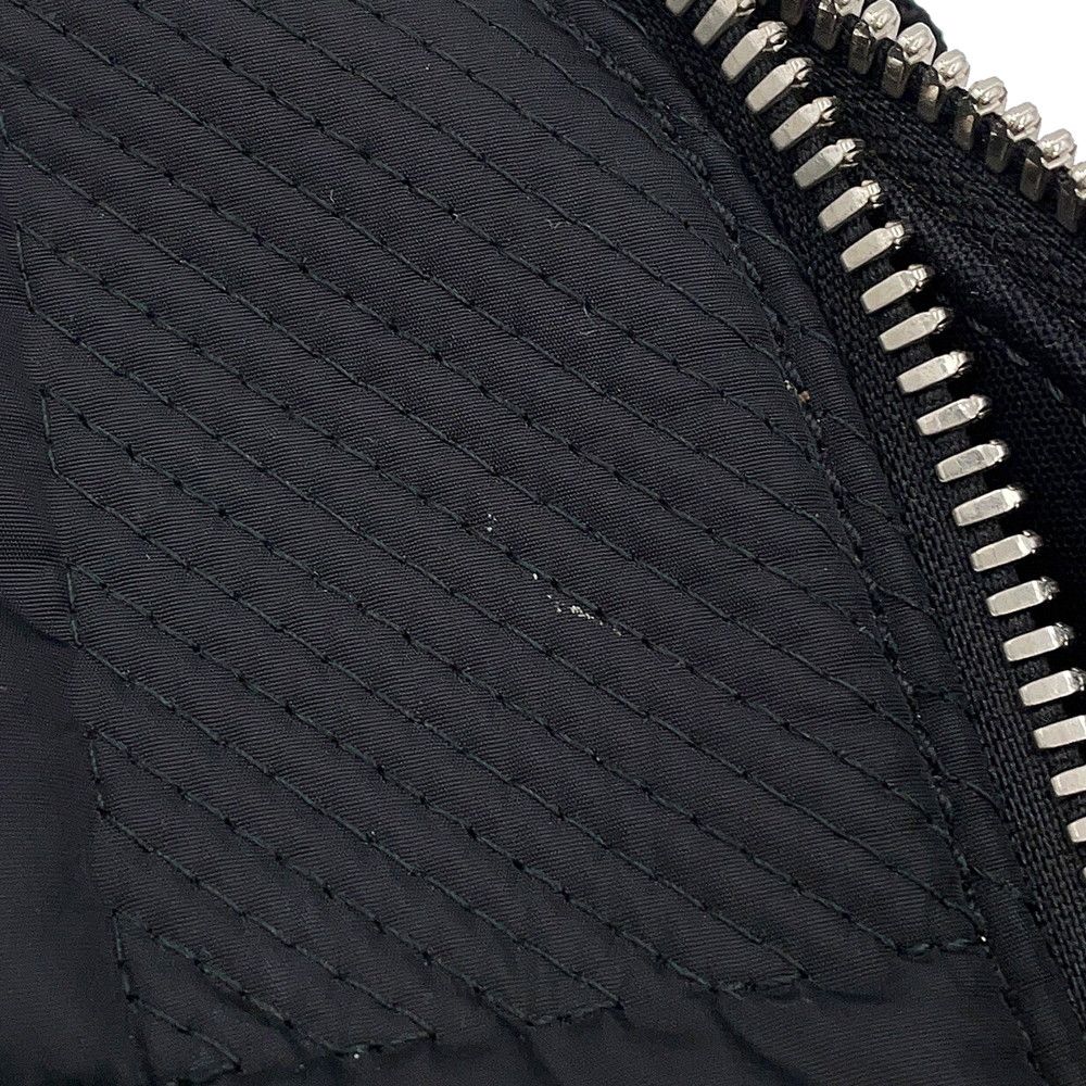 Dior Homme Belt Bag Block Check Nylon Black — view 7