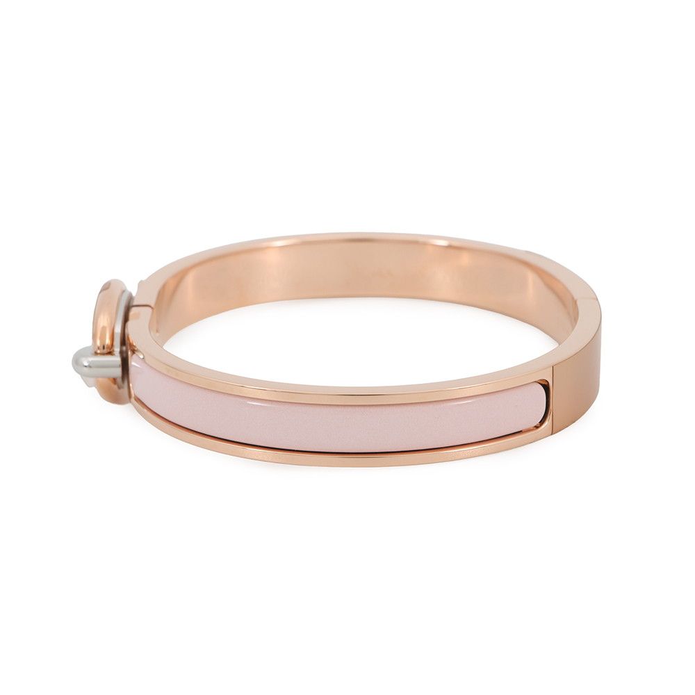 Hermes Bracelet Chaine D'ancre Mini Click PM Rose Canda Pink Gold — view 2