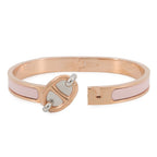 Hermes Bracelet Chaine D'ancre Mini Click PM Rose Canda Pink Gold — view 5