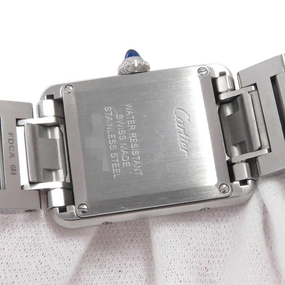 Cartier Tank Mast SM Watch Silver Dial Quartz — view 8