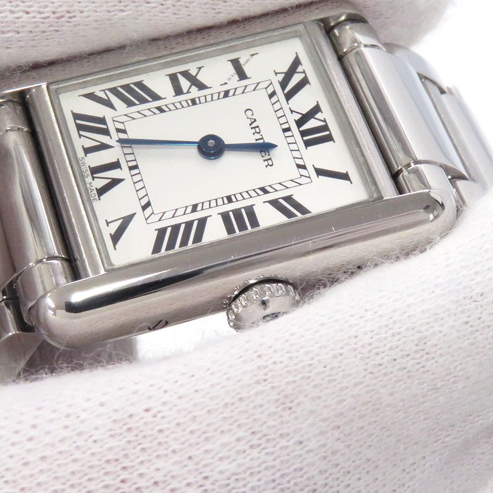 Cartier Tank Mast SM Watch Silver Dial Quartz — view 4