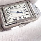Cartier Tank Mast SM Watch Silver Dial Quartz — view 4