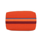 Hermes Handbag Bride-a-Brac PM Pavillon Orange Fu Silver Canvas Pouch — view 3