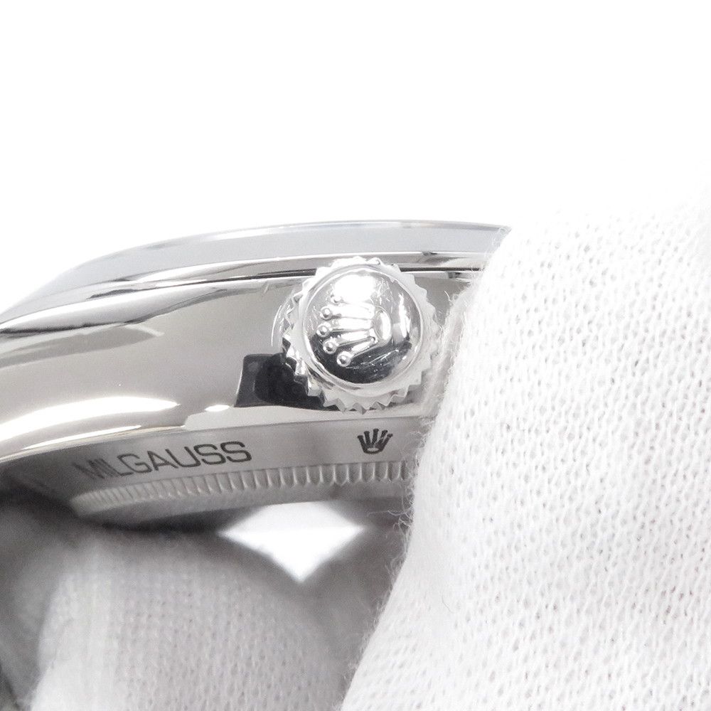 Rolex Milgauss Roulette Watch White Dial — view 8