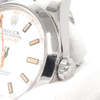 Rolex Milgauss Roulette Watch White Dial — view 4