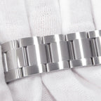 Rolex Oyster Perpetual Date Number SS 18k White Gold Combination Watch Black — view 7