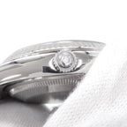 Rolex Oyster Perpetual Date Number SS 18k White Gold Combination Watch Black — view 9