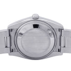 Rolex Oyster Perpetual Date Number SS 18k White Gold Combination Watch Black — view 3
