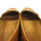 Hermes Chaine D'ancre Loafers Leather Shoes 36.5 Brown — view 8