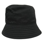 Prada Re-Nylon Bucket Hat Triangle Logo Nylon S Black — view 3
